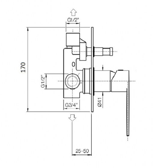 RUBINATTERIA ITALMIX DIVINA DI 560 BLACK